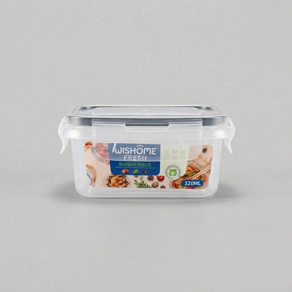 89C-0.32L pot carré 320ML