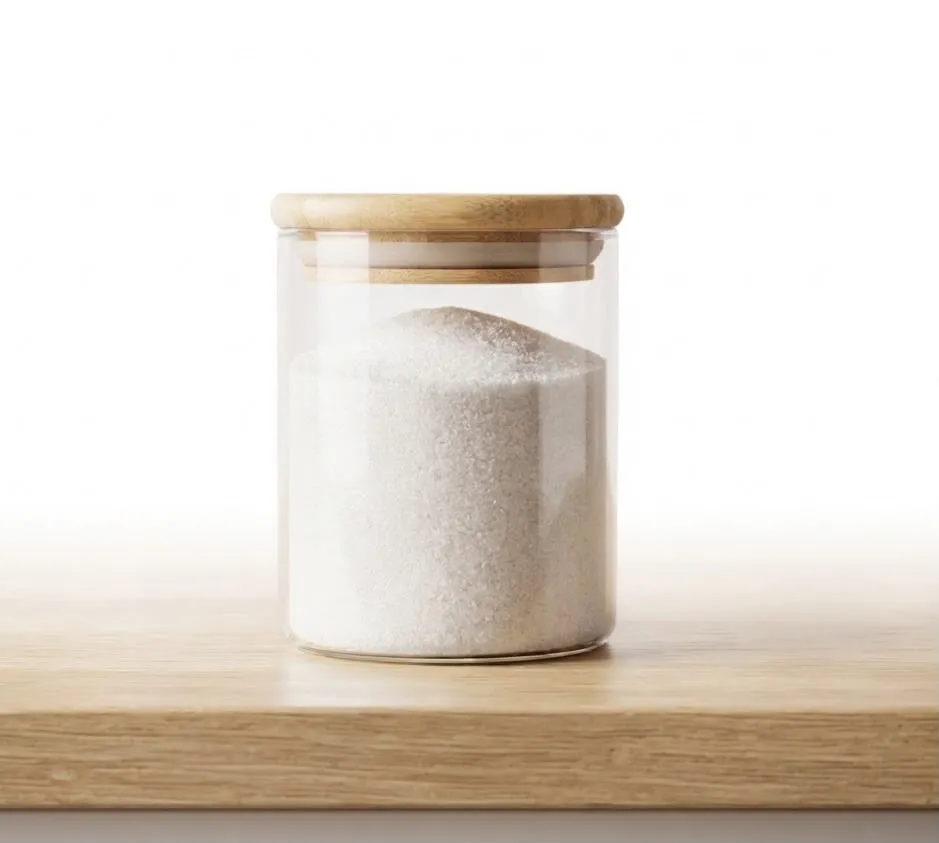 51/0.18L 180ML Couvercle rond et droit en bambou